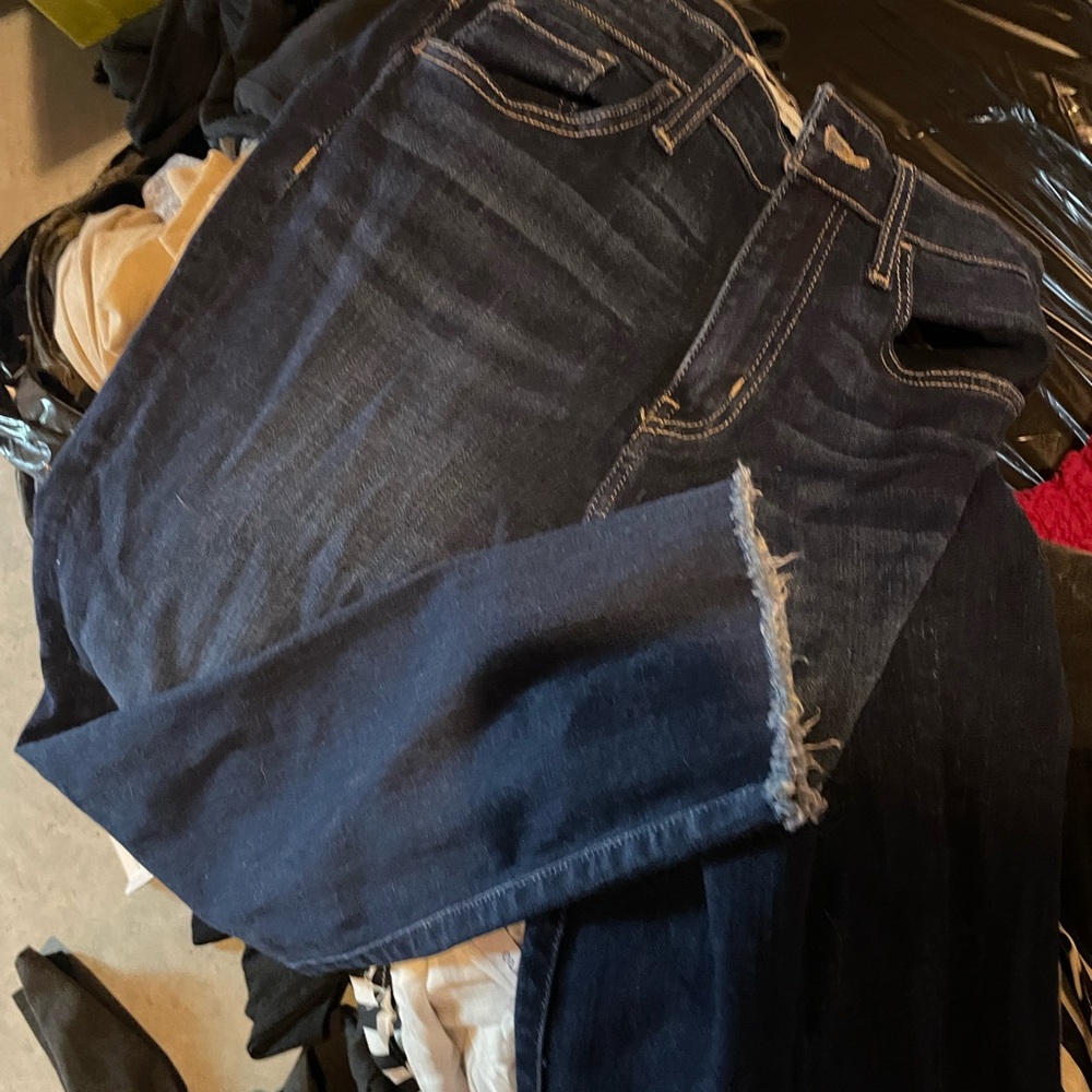 Flying Monkey Dark Blue Ankle Jeans